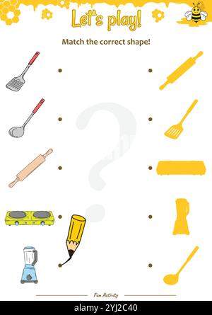 Passen Sie das Design der Form „Beehive“ an Stock Vektor