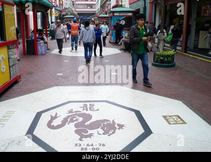 Chinatown in Lima, der Hauptstadt Perus. Lima, Peru, 12. November 2024. Lima, die Hauptstadt Perus, am 12. November 2024 Ortszeit. Quelle: Sheng Jiapeng/China News Service/Alamy Live News Stockfoto