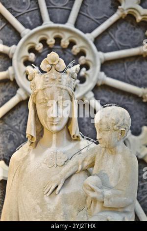 FRANKREICH. PARIS (75) (4. BEZIRK) NOTRE-DAME KATHEDRALE Stockfoto