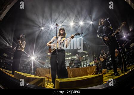 Blossoms Auftritt an der O2 Academy Bournemouth 08.11.2024. Quelle: Charlie Raven/Alamy Live News Stockfoto