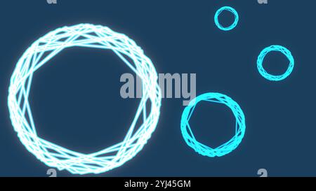 Abstrakter weißer blauer Hintergrund Stockfoto