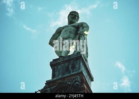 Herkules-Statue in Kassel Stockfoto