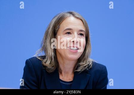 Berlin, Deutschland. November 2024. Ökonomie, Dr. hc Ulrike Malmendier, Berlin, 12. November 2024. Quelle: dpa/Alamy Live News Stockfoto