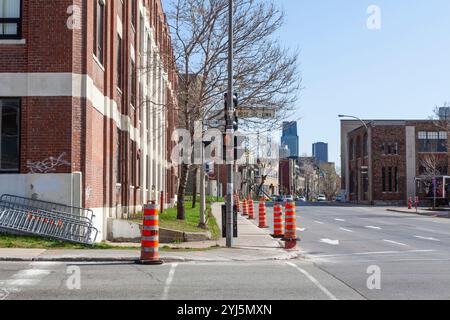 St. Henri, District, Montreal, Quebec, Kanada, Straßenszene um 2009 Stockfoto