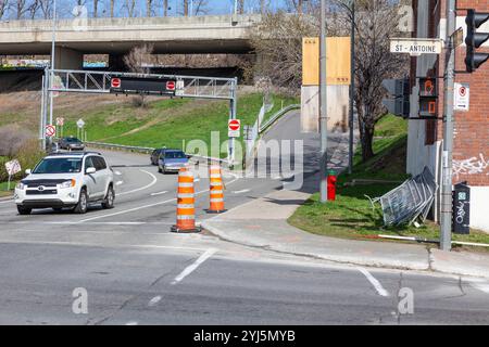 St. Henri, District, Montreal, Quebec, Kanada, Straßenszene um 2009 Stockfoto