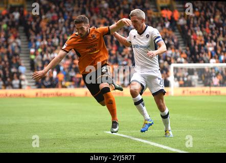 Fußball - Sky Bet Championship - Wolverhampton Wanderers gegen Millwall bei Molineux 09/09/2017 Stockfoto