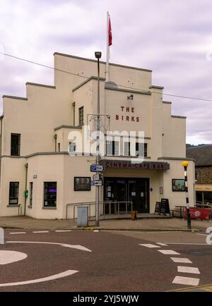 Das Birks Art Deco Kino, Aberfeldy, Perthshire, Schottland, Großbritannien Stockfoto