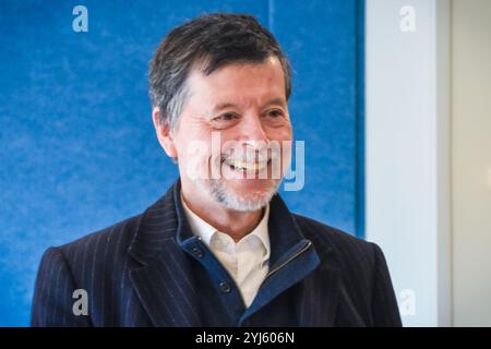 Filmemacher Ken Burns im National Press Club in Washington, D.C. 12. November 2024 Stockfoto