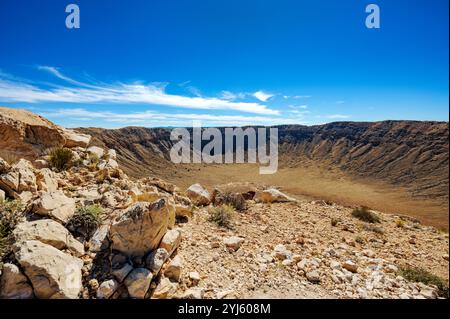 Meteor Crater & Barringer Space Museum; Winslow; Arizona: USA Stockfoto