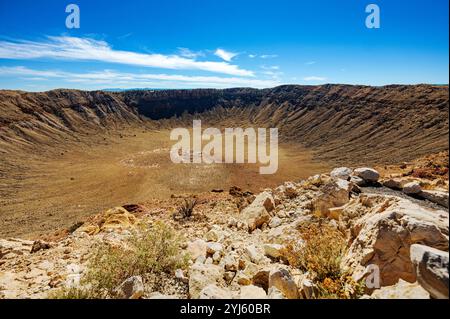 Meteor Crater & Barringer Space Museum; Winslow; Arizona: USA Stockfoto