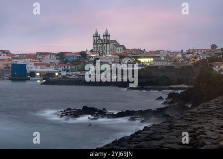 São Mateus da Calheta ist eine Gemeinde in der Gemeinde Angra do Heroísmo im portugiesischen Archipel der Azoren. Stockfoto