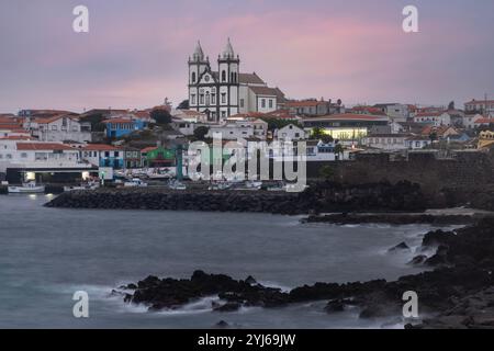 São Mateus da Calheta ist eine Gemeinde in der Gemeinde Angra do Heroísmo im portugiesischen Archipel der Azoren. Stockfoto