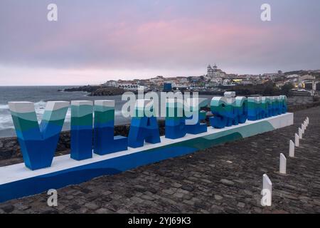 São Mateus da Calheta ist eine Gemeinde in der Gemeinde Angra do Heroísmo im portugiesischen Archipel der Azoren. Stockfoto