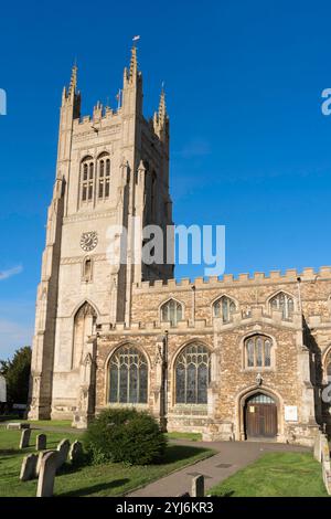 Die Kirche St. Maria der Jungfrau in St. Neots, England, Großbritannien Stockfoto