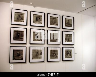 EXPOSICION DE FOTOGRAFIAS EN LA BIENAL DE ARTE CONTEMPORANEO DE SEVILLA - 2004. Autor: VIRXILIO VIEITEZ. Ort: BIACS 2004. Sevilla. Sevilla. SPANIEN. Stockfoto