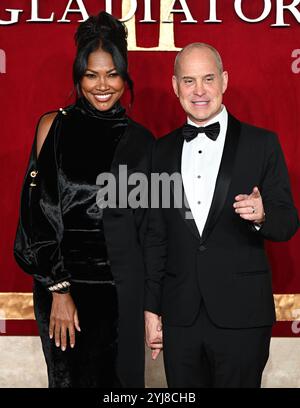 LONDON, GROSSBRITANNIEN. November 2024. Tracy Robbins, Brian Robbins besucht „Gladiator II“ die Royal Film Performance und Global Premiere im ODEON Luxe, Leicester Square in London, Großbritannien. (Foto von 李世惠/siehe Li/Picture Capital) Credit: Siehe Li/Picture Capital/Alamy Live News Stockfoto