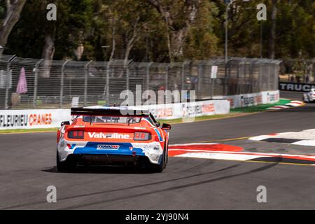 Adelaide, South Australia, Australien. November 2024. JAMES MOFFAT fuhr das Team Valvoline GRM Ford Mustang am Donnerstag bei der VAILO Adelaide 500 Runde der Repco Supercars Championship 2024 auf dem Adelaide Street Circuit am 14. November 2024 in Adelaide. (Kreditbild: © James Forrester/ZUMA Press Wire) NUR REDAKTIONELLE VERWENDUNG! Nicht für kommerzielle ZWECKE!/Alamy Live News/Alamy Live News Stockfoto