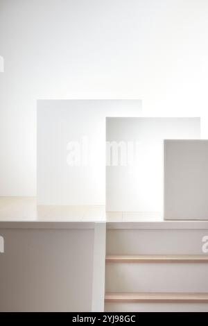 Ausgerichtete rechteckige Objekte Stockfoto