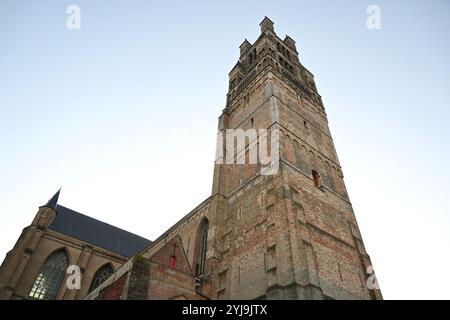 Sint-Salvatorskathedraal (Heilige Erlöser-Kathedrale) – Brügge, Belgien – 22. Oktober 2024 Stockfoto