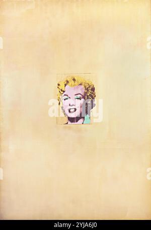 Andy Warhol / 'Gold Marilyn Monroe', 1962, 211 x 145 cm. Museum: MUSEUM OF MODERN ART, GLASGOW, USA. Stockfoto