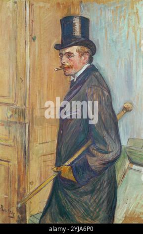 Henri de Toulouse-Lautrec / 'Monsieur Louis Pascal', 1891, Öl auf Leinwand, 81 x 54 cm. Museum: MUSÉE TOULOUSE-LAUTREC, ALBI, Frankreich. Stockfoto