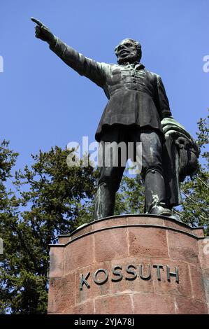 Lajos Kossuth (1802-1894). Ungarische Politiker und Regent-President in Ungarn. Kossuth Memorial, 1952. Von Zsigmond Kisfaludi Strobl (1884-1975). Budapest. Ungarn. Stockfoto