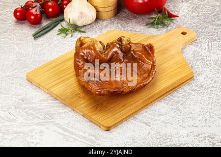 Chinesische Küche – Vorspeise mit geräuchertem Schweinefleisch Stockfoto