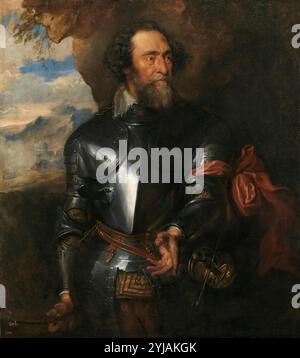 Antonio van Dyck / 'Count Enrique de Bergh', 1629-1632, Flämische Schule, Öl auf Leinwand, 114 cm x 100 cm, P01486. MUSEUM: MUSEO DEL PRADO, MADRID, SPANIEN. Stockfoto