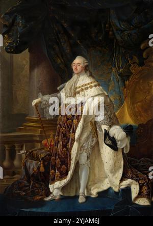 Callet / 'Louis XVI von Frankreich', 1778-1779, Französische Schule, Öl auf Leinwand, 275 cm x 193 cm, P02238. MUSEUM: MUSEO DEL PRADO, MADRID, SPANIEN. Stockfoto