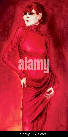Otto Dix - Anita Berber - 1925 Stockfoto