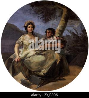 Francisco de Goya y Lucientes / 'die Landwirtschaft', 1804-1806, spanische Schule, Tempera auf Leinwand, P02547. MUSEUM: MUSEO DEL PRADO, MADRID, SPANIEN. Stockfoto