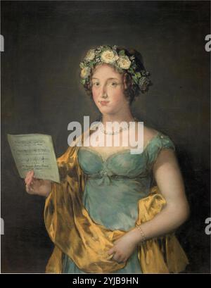 Francisco de Goya y Lucientes / 'die Herzogin von Abrantes', 1816, spanische Schule, Öl auf Leinwand, 92 cm x 70 cm, P07713. MUSEUM: MUSEO DEL PRADO, MADRID, SPANIEN. Stockfoto