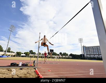 Belek, Türkei. November 2024. Belgische Merel Maes in Aktion während der jährlichen Phase des Teams Belgien (13.-20.11), in Belek, Türkei, Donnerstag, 14. November 2024, BELGA PHOTO ERIC LALMAND Credit: BELGA News Agency/Alamy Live News Stockfoto