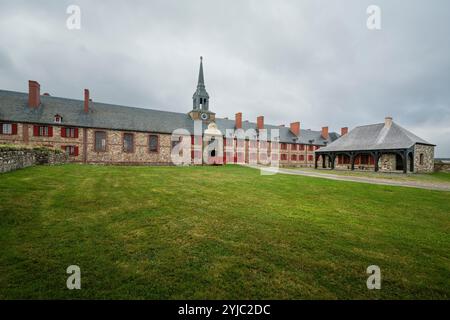 Festung Louisbourg   Louisbourg, Nova Scotia, CAN Stockfoto