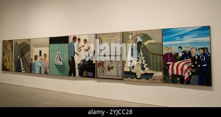 MUSEUM: MUSEO REINA SOFIA. Autor: EDUARDO ARROYO. Stockfoto