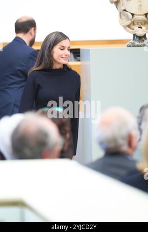 Madrid, Madrid, Spanien. November 2024. Königin Letizia von Spanien nimmt am 14. November 2024 im El Prado Museum in Madrid, Spanien Teil (Foto: © Jack Abuin/ZUMA Press Wire). Nicht für kommerzielle ZWECKE! Stockfoto