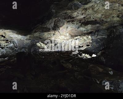 Besuchergalerie der Steinkaulenberg Edelsteinbergwerke, Schaubergwerk in Idar-Oberstein, Rheinpland-Pfalz, Deutschland, Europa Stockfoto