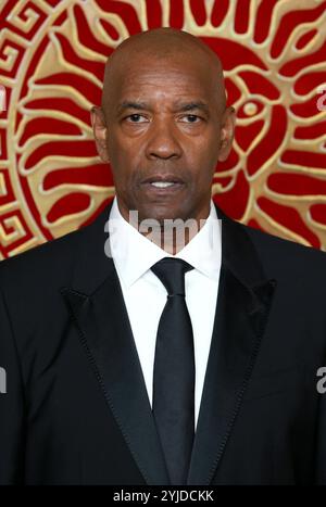 Denzel Washington nimmt an der „Gladiator II“ The Royal Film Performance und Global Premiere im odeon Luxe in London Teil. Stockfoto
