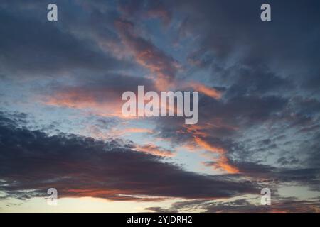 Verschiedene Wolkenphasen mit Kanon R und Kanon rf 35mm 1,8 stm Makro auf der Insel Kos in griechenland im Garten des Hippokratischen Instituts aufgenommen. Stockfoto