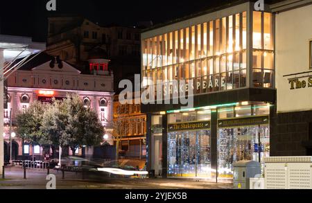 The Shakespeare Pub, 8 Williamson Square, Liverpool. Bild im Januar 2024. Stockfoto