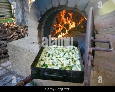 Mendoza, Argentinien. 01-30-2023. Argentinisches traditionelles Essen. Stockfoto