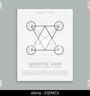 Heilige Geometrie Stock Vektor