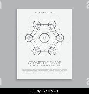Heilige Geometrie-Zeichen und symbol Stock Vektor