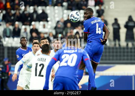 Saint Denis, Frankreich. November 2024. Raz Shlomo von Israel während des Fußballspiels der UEFA Nations League, Liga A, Gruppe A2 zwischen Frankreich und Israel am 14. November 2024 im Stade de France in Saint-Denis bei Paris, Frankreich - Foto Jean Catuffe/DPPI Credit: DPPI Media/Alamy Live News Stockfoto