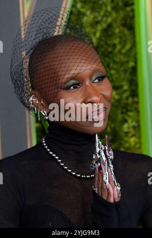 Ny. November 2024. Cynthia Erivo at Arrivals for WICKED Premiere, MoMA Museum of Modern Art, New York, NY, 14. November 2024. Quelle: Kristin Callahan/Everett Collection/Alamy Live News Stockfoto