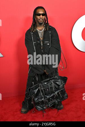 West Hollywood, USA. November 2024. Offset kam am 14. November 2024 in West Hollywood, CA. © Lisa OConnor/AFF-USA.com Credit: AFF/Alamy Live News bei 2024 GQ Men of the Year in Bar Marmont an Stockfoto