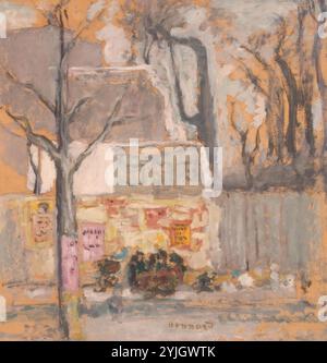 'Ecke von Paris'. Frankreich, ca. 1905. Abmessungen: 49,2 x 51,8 cm. Museum: Staatliche Eremitage, St. Petersburg. Autor: Pierre Bonnard. Stockfoto