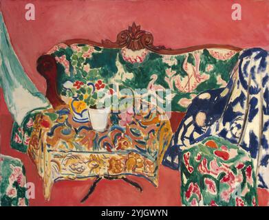 Von eville noch Leben". Frankreich, ca. 1910/1911. Abmessungen: 90 x 117 cm. Museum: Staatliche Eremitage, St. Petersburg. Autor: Henri Matisse. Stockfoto