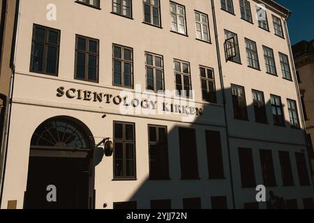 Scientology Kirche in Kopenhagen, Dänemark. Stockfoto