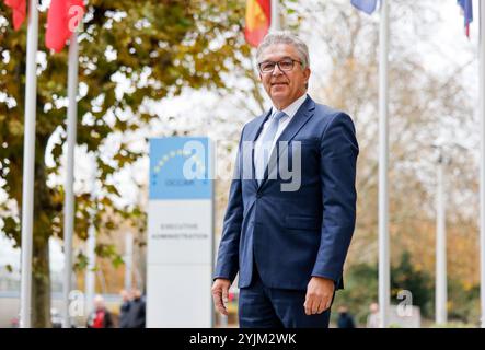 Bonn, Deutschland. November 2024. Joachim Sucker, Direktor der OCCAR-EA, der Europäischen Organisation für gemeinsame Rüstungszusammenarbeit (OCCAR). Quelle: Thomas Banneyer/dpa/Alamy Live News Stockfoto